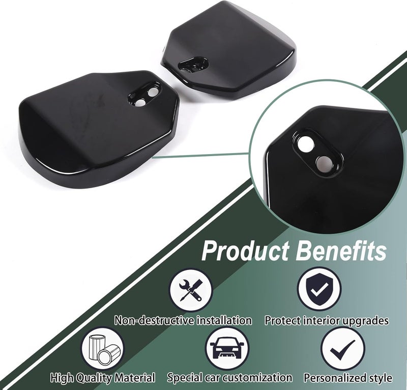 CHEAYAR Rear Strut Tower Covers Compatible with Chevrolet Corvette C8 2020-2023, ABS Plastic Engine Bay Shock Protection Panel Cover Trim, 2pcs C8 Accessories (Glossy Black) - Image 3